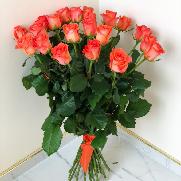 21 коралловая роза, лента в Гурзуфе