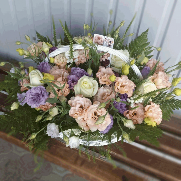 Композиция в корзине &quot;Симфония&quot; в Гурзуфе