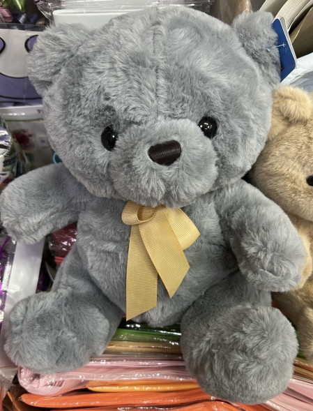 Плюшевый мишка тёмный 30-35 см. в Гурзуфе