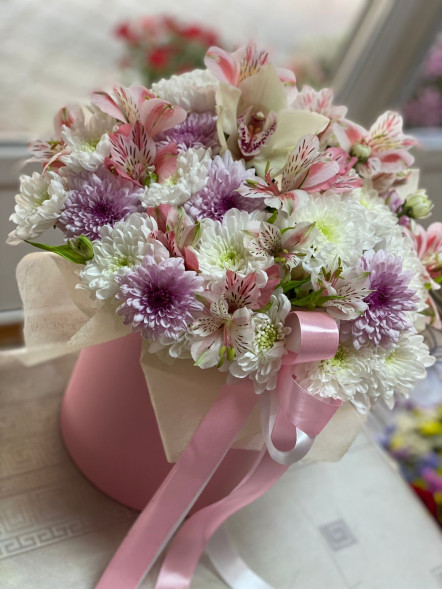 Цветы в коробке &quot;Солнечное утро&quot; в Гурзуфе