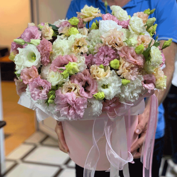 Композиция в коробке &quot;Шарм&quot; в Гурзуфе