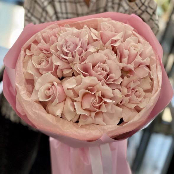 Букет 15 французких роз  в Гурзуфе