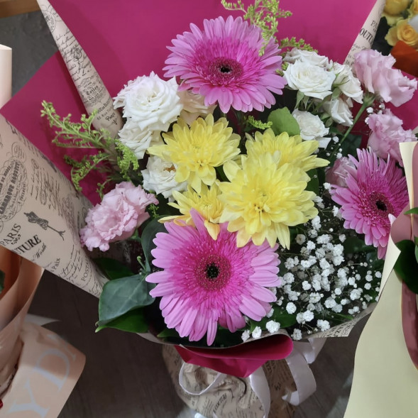 Букет «С заботой» в Гурзуфе