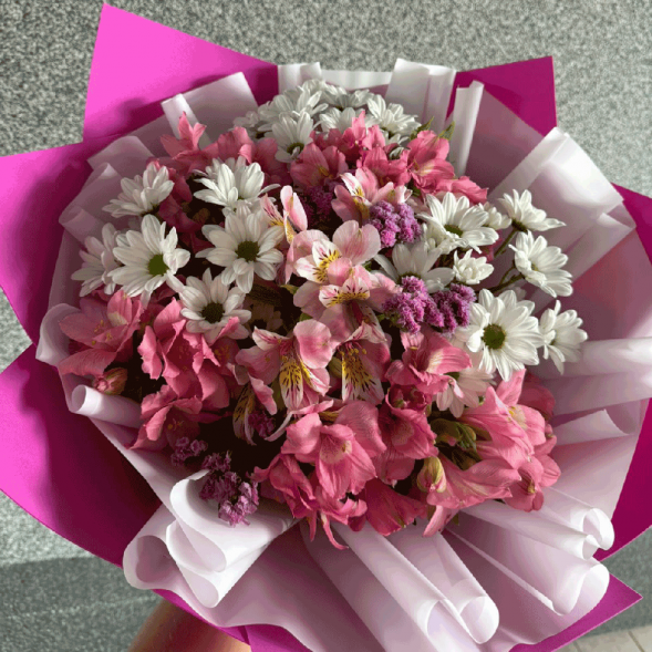 Букет &quot;Небесный фламинго&quot; в Гурзуфе